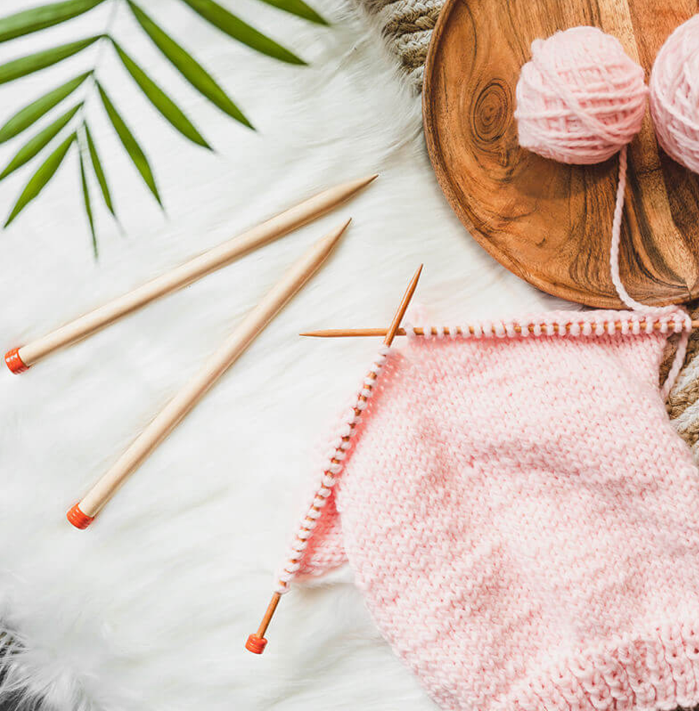 Basix Straight Knitting Needles — The Common Thread